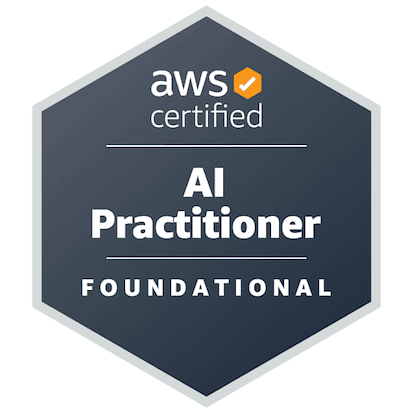 AWS Certified AIF badge
